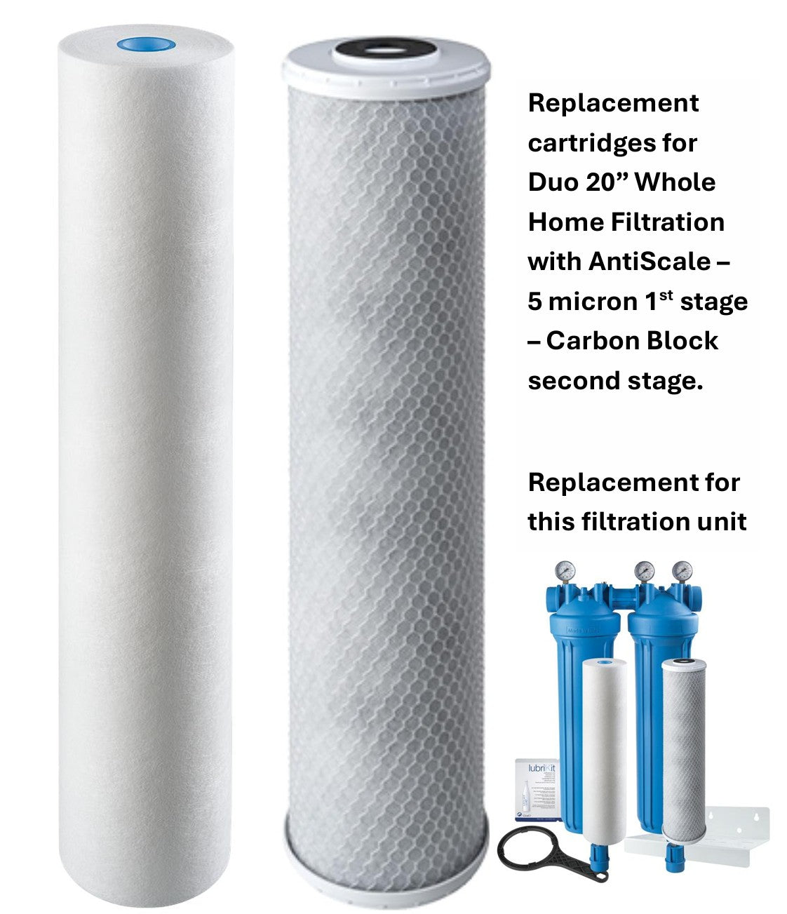 BIG 3-STAGE Self-cleaning Clear