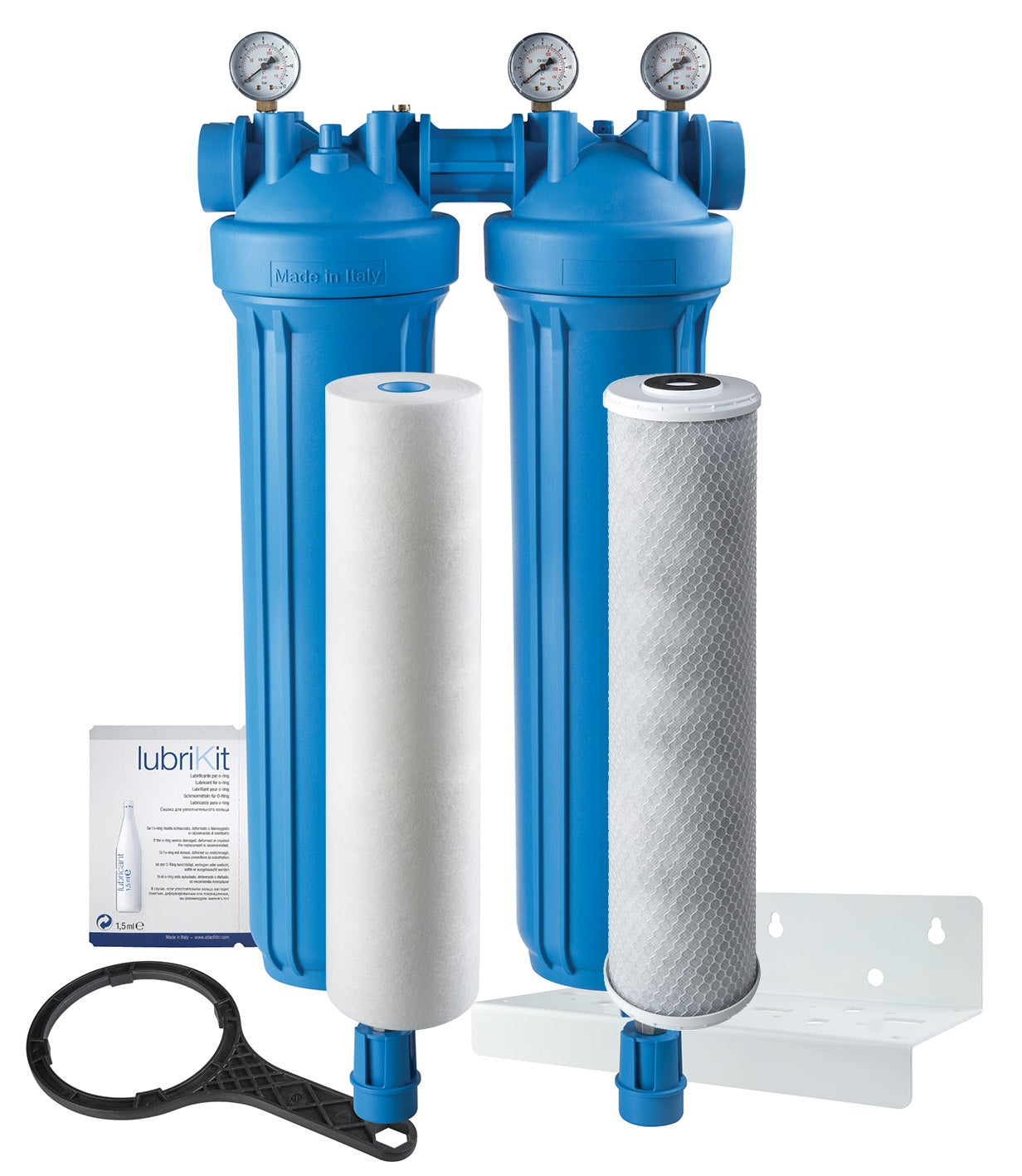 Whole House Filtration, AntiScale, w/Carbon Filters - NO Salt Softening